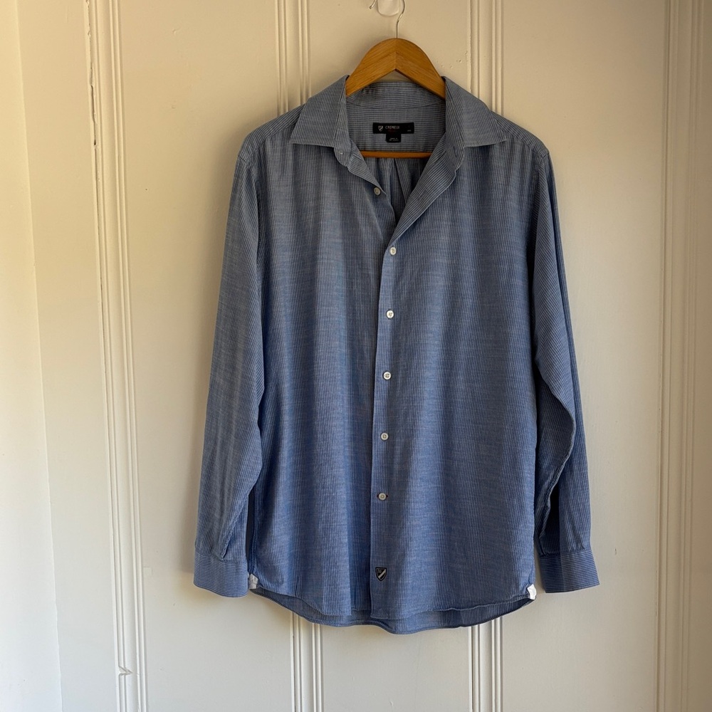 3/$30! Daniel Cremieux Blue Casual Button Down Shirt